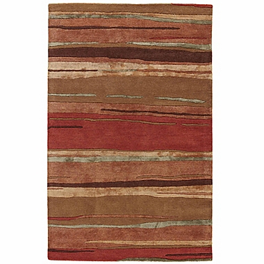 Jaipur Baroque Bernini 5-Foot x 8-Foot Area Rug in Orange/Brown. View a larger version of this product image.