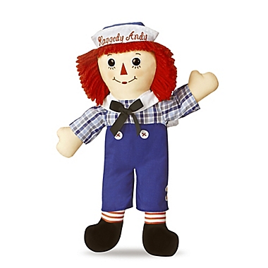 Aurora World&reg; Raggedy Andy Large Plush Toy. View a larger version of this product image.