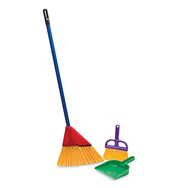 Little Helper&trade; 3-Piece Broom Set. View a larger version of this product image.
