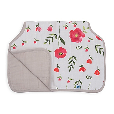 Little Unicorn&trade; Cotton Muslin Burp Cloth in Summer Poppy. View a larger version of this product image.
