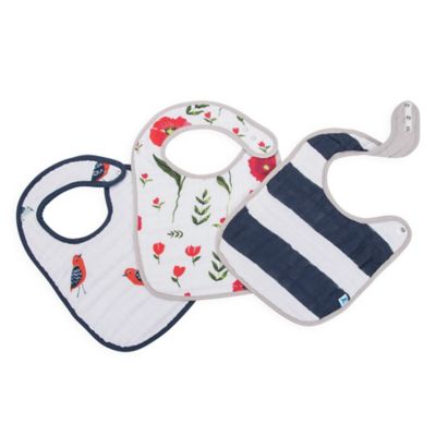 little unicorn muslin bibs