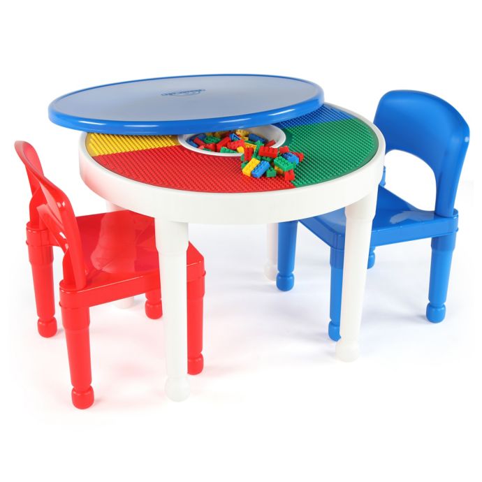 Tot Tutors 2 In 1 Lego Compatible Activity Table And Chairs