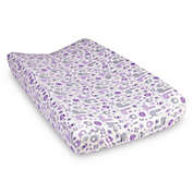 Trend Lab&reg; Llama Friends Flannel Changing Pad Cover in Purple