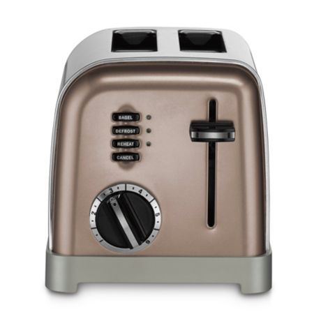 Buy Cuisinart® 2-Slice Stainless Steel Toaster in Umber ...