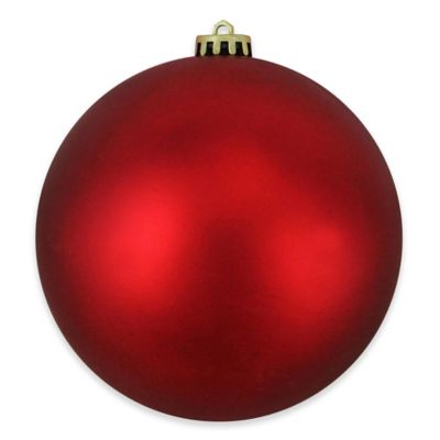 large red ball ornaments