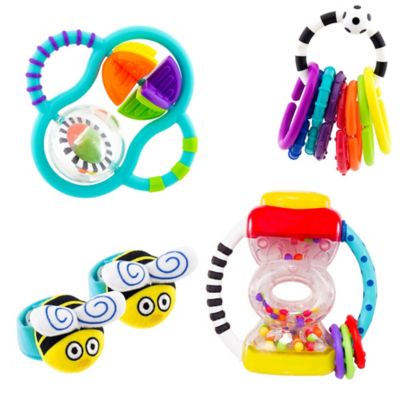 baby rattle gift set