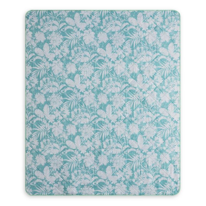 Tropical Palm Throw | Decorative Blanket | UncommonGoods