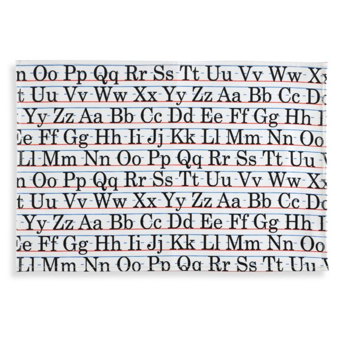 Sugarbooger By Ore Originals Splat Mat Vintage Alphabet