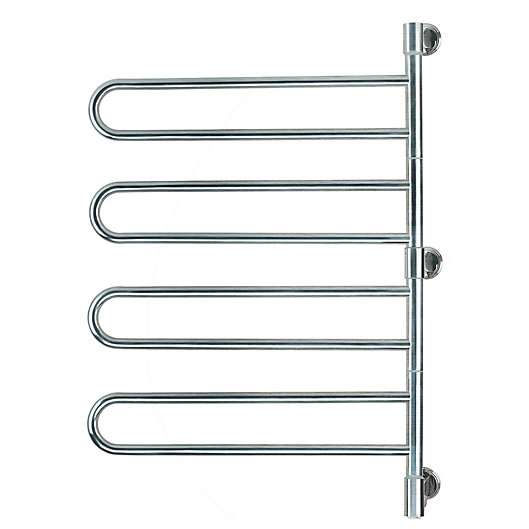Alternate image 1 for Amba Swivel Wall Mount Plug-In Towel Warmer with 8 Bars