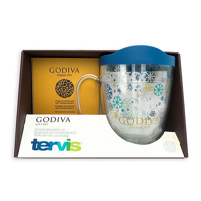 Tervis® Godiva Hot Cocoa 16 oz. Wrap Mug Gift Set Bed