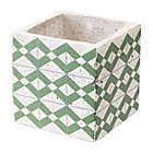 Alternate image 0 for Zuo&reg; Cement Tribal Planter in Green and Yellow