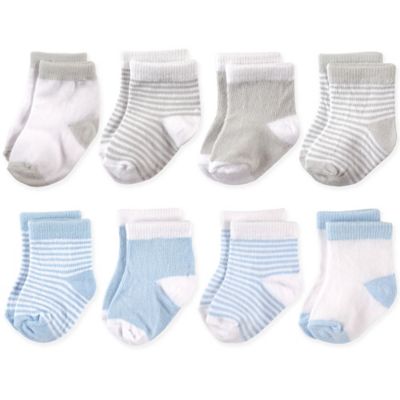 grey baby socks
