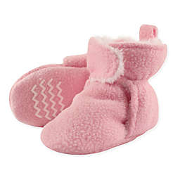 Hudson Baby Sherpa Lined Scooties in Light Pink