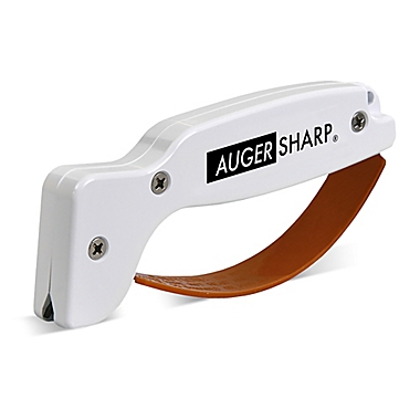 AugerSharp&reg; Ice Auger Sharpener in White/Orange. View a larger version of this product image.