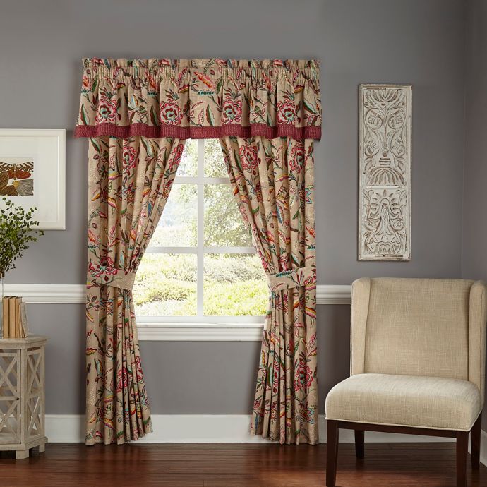 Waverly Key Of Life Window Curtain Panels And Valance Bed Bath