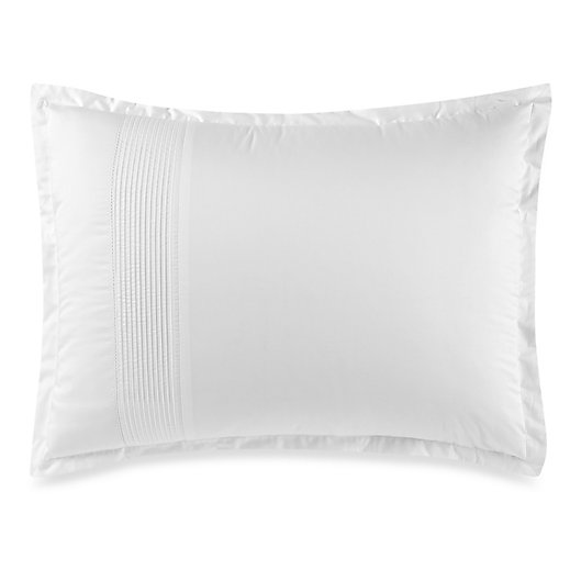 Alternate image 1 for Wamsutta® Dream Zone® Dream Bed 400-Thread-Count Standard Pillow Sham in White