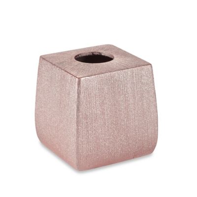pink tissue box cover