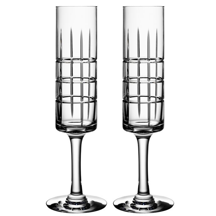 Orrefors Street Champagne Flutes (Set of 2) Bed Bath and Beyond Canada