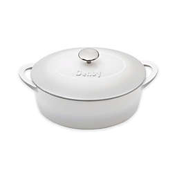 Denby Natural Canvas 4.4 qt. Oval Covered Casserole