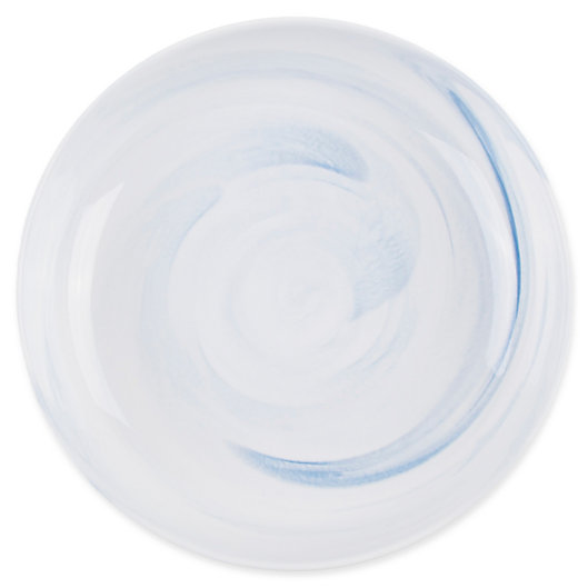 Alternate image 1 for Artisanal Kitchen Supply® Coupe Marbleized Dinner Bowls in Blue (Set of 4)