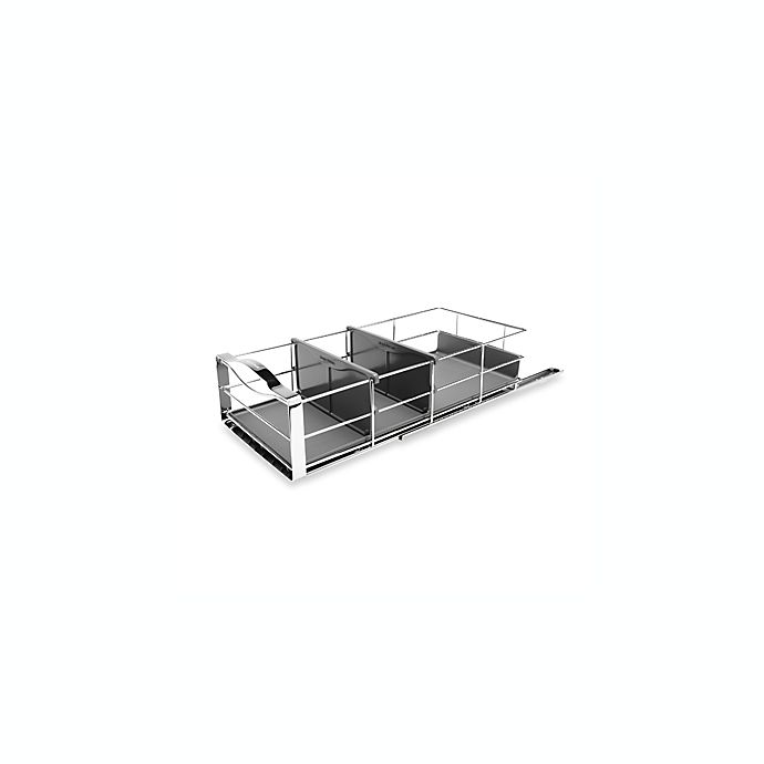 Simplehuman 9 Inch Pull Out Cabinet Organizer In Grey Bed Bath