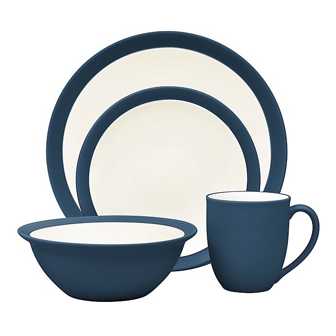 Alternate image 1 for Noritake® Colorwave Curve Dinnerware Collection in Blue