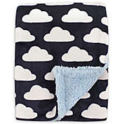 Hudson Baby&reg; Cloud Sherpa-Lined Blanket in Blue