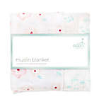 Alternate image 1 for aden + anais&trade; essentials Full Bloom Cotton Muslin Blanket in Pink