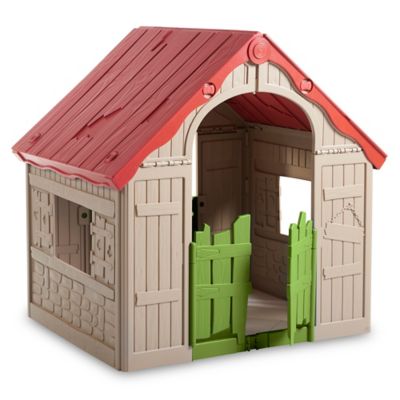 collapsible wooden playhouse