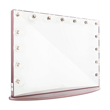 Hollywood Glow&trade; Pro Vanity Mirror in Rose Gold. View a larger version of this product image.