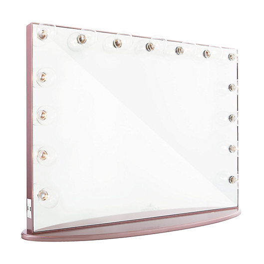 Alternate image 1 for Hollywood Glow™ Pro Vanity Mirror in Rose Gold