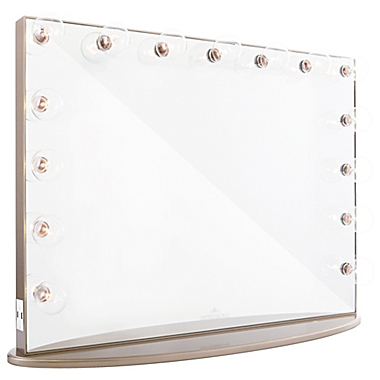 Hollywood Glow&trade; Pro Vanity Mirror in Champagne Gold. View a larger version of this product image.