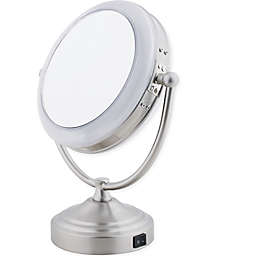 Floxite Daylight 1x/10x Cosmetic Mirror in Satin Nickel?