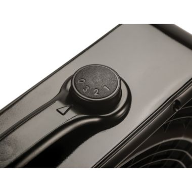 Lasko&reg; 20-Inch Power Plus Fan Box in Black. View a larger version of this product image.
