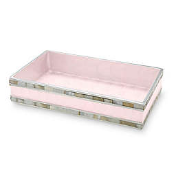 Julia Knight® Classic Guest Towel Tray in Pink Ice