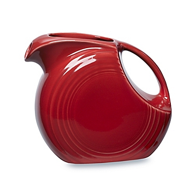 Fiesta&reg; Large Pitcher in Scarlet. View a larger version of this product image.