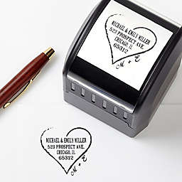 Heart Of Love Self-Inking Address Stamp