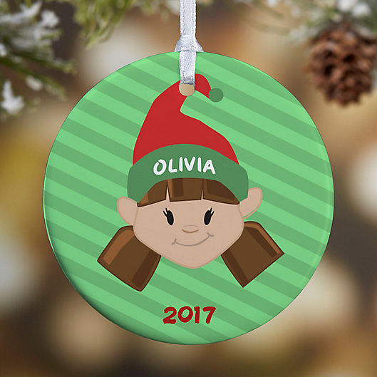 Alternate image 1 for Christmas Character 1-Sided Glossy Christmas Ornament