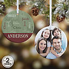 Alternate image 0 for Our Loving Family 2-Sided Glossy Photo Christmas Ornament