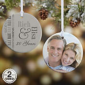 Anniversary Memories Christmas Ornament Collection
