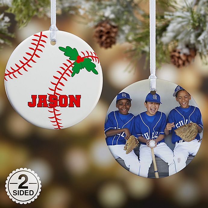 Alternate image 1 for Baseball Christmas Ornament Collection