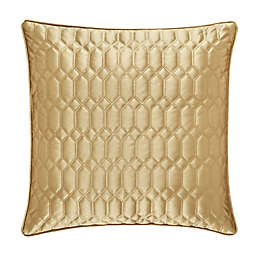 J. Queen New York® Satinique Square Throw Pillow in Gold