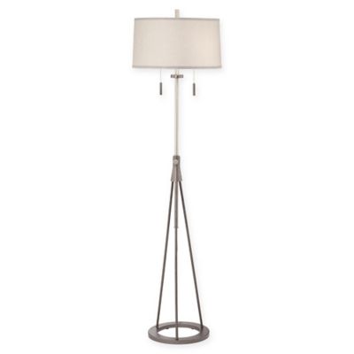 gunmetal floor lamp