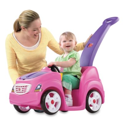 step2 pink whisper ride buggy
