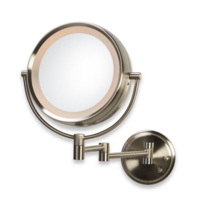 Conair Hotel Collection 1x 8x, Conair Wall Mounted Lighted Makeup Magnification Mirror