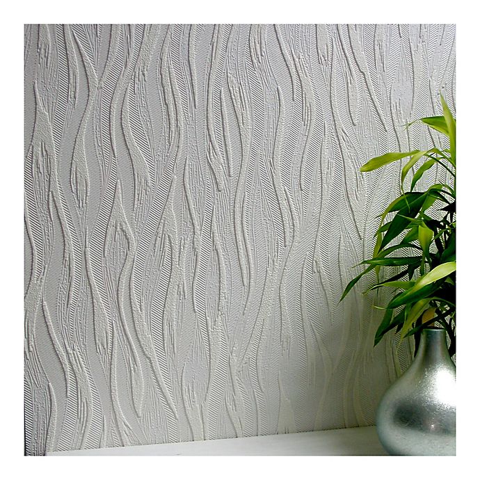 Caiger Textured Vinyl Wallpaper | Bed Bath and Beyond Canada