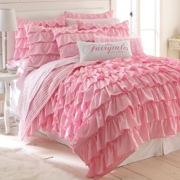 Pink Ruffle Bedding Bed Bath Beyond