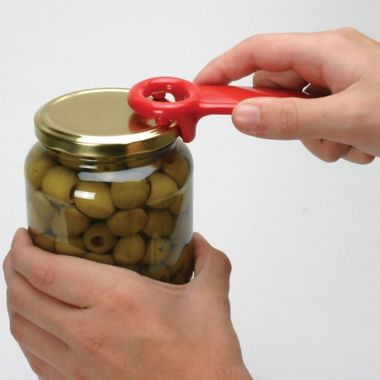 Brix JarKey Jar Opener in Red. View a larger version of this product image.