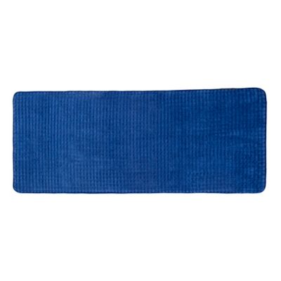 Nottingham Home 59Inch x 24Inch Jacquard Memory Foam Bath Mat Bed