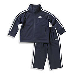 adidas® Kids Boy's Tricot Tracksuit in Navy